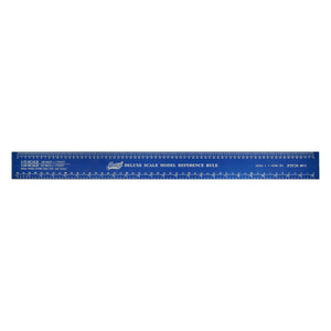 Deluxe 12-Inch Scale Ruler for Modeling