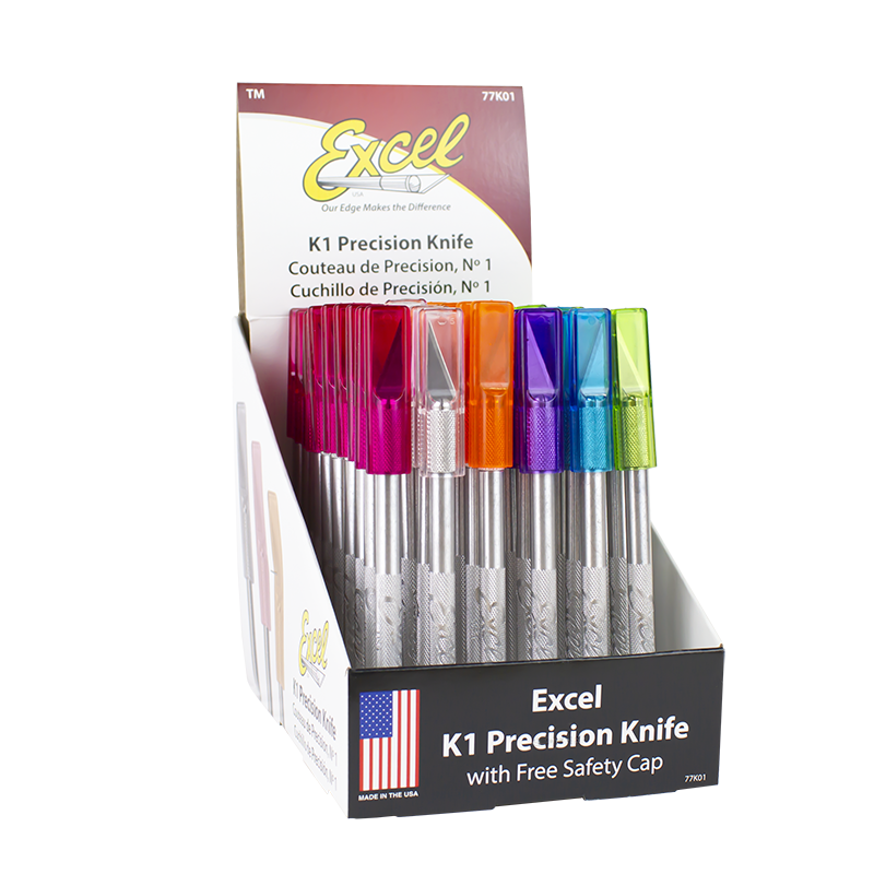 K1 Aluminum Knife Display - Set of 60