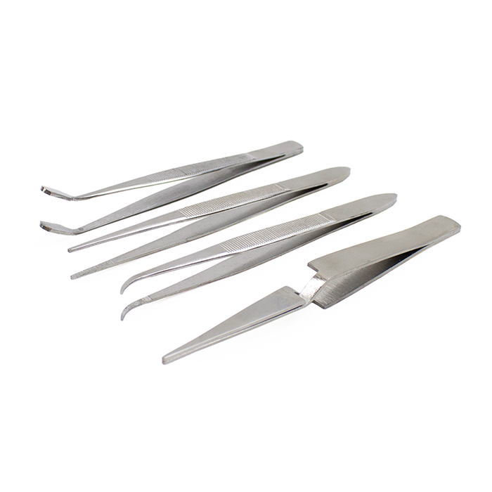 4-Piece Tweezer Set