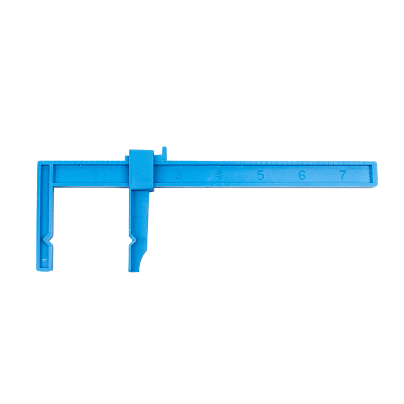 Clampable Ruler Large Adjustable Plastic Clamp | Inch-Marked Side Beams | Excel Blades
